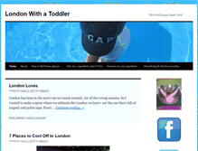 Tablet Screenshot of londonwithatoddler.com
